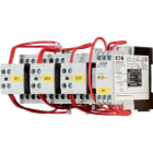 EATON - Stern-Dreieck-Schützkombination, 380 V 400 V: 7,5 kW, 110 V 50 Hz, 120 V 60 Hz, Wechselstrombetätigung