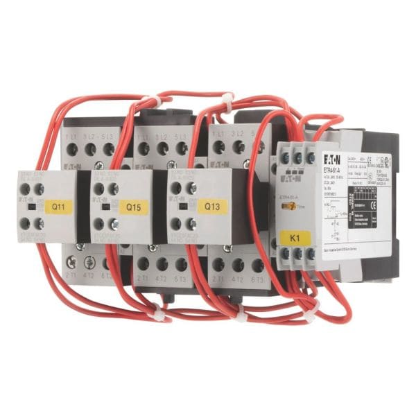 EATON - Stern-Dreieck-Schützkombination, 380 V 400 V: 15 kW, 400 V 50 Hz, Wechselstrombetätigung