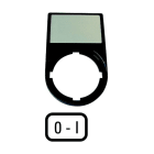 EATON - Träger, + Schild, 0-I
