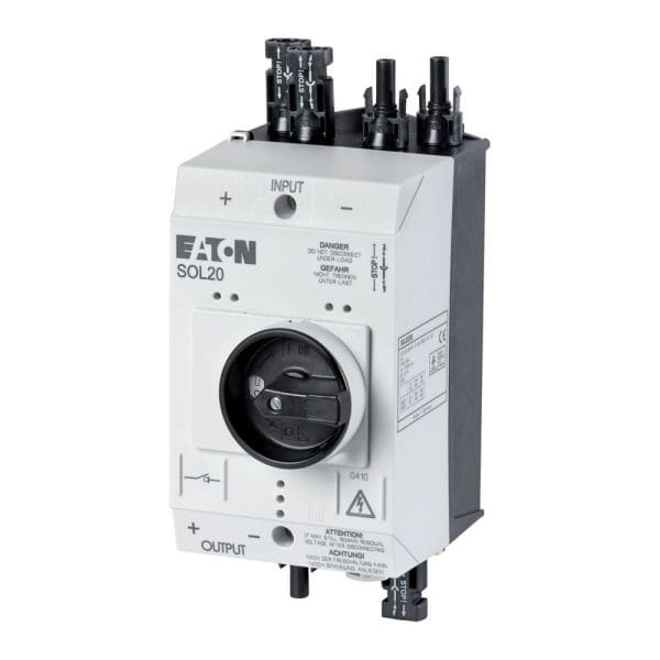 EATON - DC-Lasttrennschalter 20A, 2 Strings MC4
