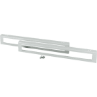 EATON - Sockel, Seitenteile für HxT 100 x 800mm, grau, mit Kabeldurchführung