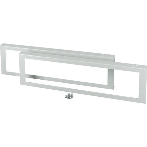 EATON - Sockel, Seitenteile für HxT 200 x 600mm, grau, mit Kabeldurchführung