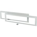EATON - Sockel, Seitenteile für HxT 200 x 600mm, grau, mit Kabeldurchführung