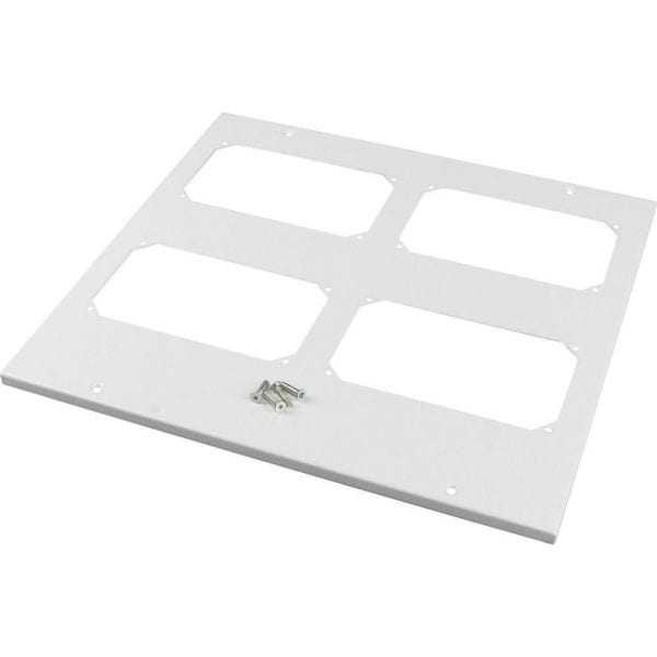 EATON - Boden-/Deckplatte für F3A Flansche, für BxT = 1200 x 300mm, IP55, grau