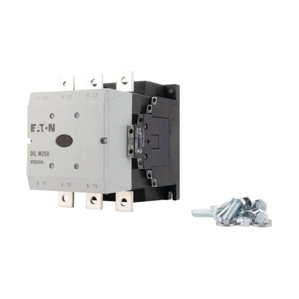 EATON - Leistungsschütz, 380 V 400 V 132 kW, 2 S, 2 Ö, RDC 48: 24 - 48 V DC, Gleichstrombetätigung, Schraubanschluss