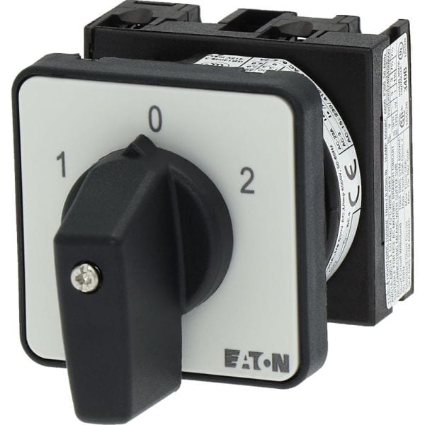 EATON - Umschalter, T0, 20 A, Einbau, 1 Baueinheit(en), Kontakte: 2, 60 °, rastend, mit 0-Stellung, 1-0-2, Abwicklungs Nr. 8210