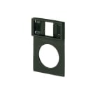 EATON - Schild-Trägerplatte, schwarz