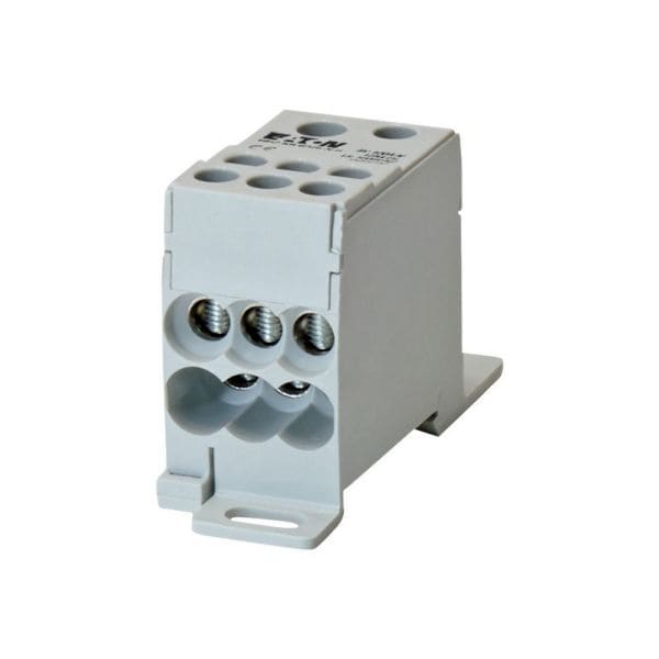EATON - Klemmenblock, 1-polig, 125A, 6 Abgangsklemmen, ALU