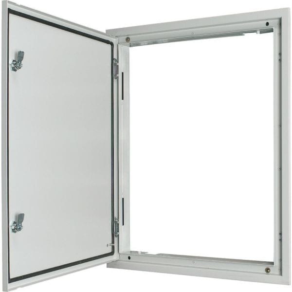 EATON - 3-Stufen UP-Türrahmen mit Tür, Doppelbartverschluss, IP54, HxB=760x600mm, weiß