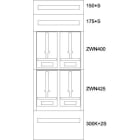 EATON - Zaehlerverteiler-Montageeinsatz K