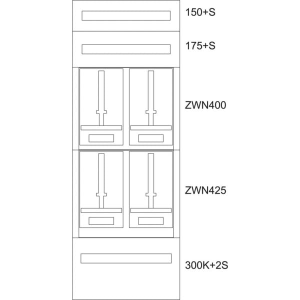 EATON - Unterputz-Zaehlerverteiler K