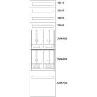 EATON - Zaehlerverteiler-Montageeinsatz K