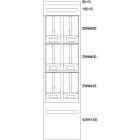 EATON - Zaehlerverteiler-Montageeinsatz K