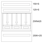 EATON - Zaehlerverteiler-Montageeinsatz K
