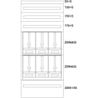 EATON - Zaehlerverteiler-Montageeinsatz K