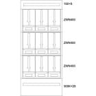 EATON - Zaehlerverteiler-Montageeinsatz K