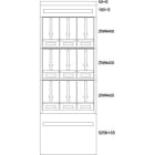 EATON - Zaehlerverteiler-Montageeinsatz K
