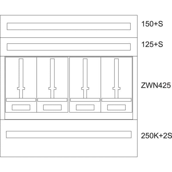 EATON - Unterputz-Zaehlerverteiler K