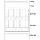 EATON - Zaehlerverteiler-Montageeinsatz K