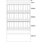 EATON - Zaehlerverteiler-Montageeinsatz K