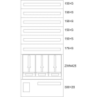 EATON - Zaehlerverteiler-Montageeinsatz OOE, S