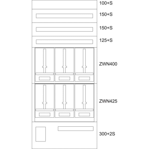 EATON - Aufputz-Zaehlerverteiler OOE, S