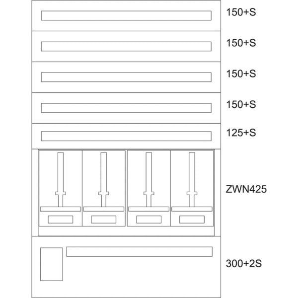 EATON - Unterputz-Zaehlerverteiler OOE, S