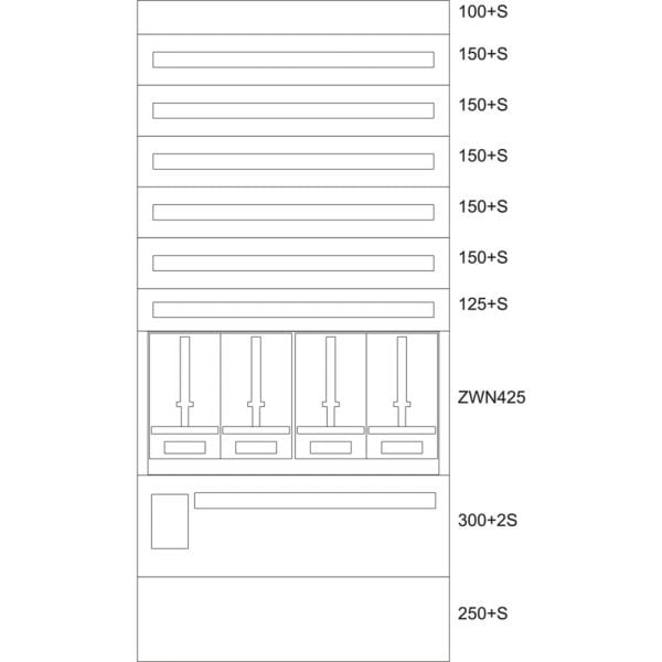EATON - Unterputz-Zaehlerverteiler OOE, S