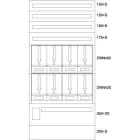 EATON - Zaehlerverteiler-Montageeinsatz OOE, S