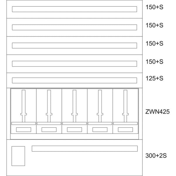 EATON - Unterputz-Zaehlerverteiler OOE, S