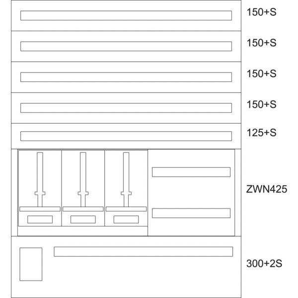 EATON - Unterputz-Zaehlerverteiler OOE, S