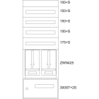 EATON - Zaehlerverteiler-Montageeinsatz ST