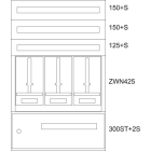 EATON - Zaehlerverteiler-Montageeinsatz ST