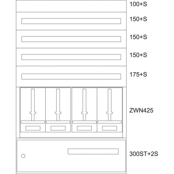EATON - Unterputz-Zaehlerverteiler ST