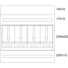 EATON - Zaehlerverteiler-Montageeinsatz V