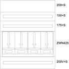 EATON - Zaehlerverteiler-Montageeinsatz V