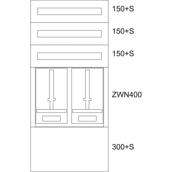 EATON - Unterputz-Zaehlerverteiler NOE