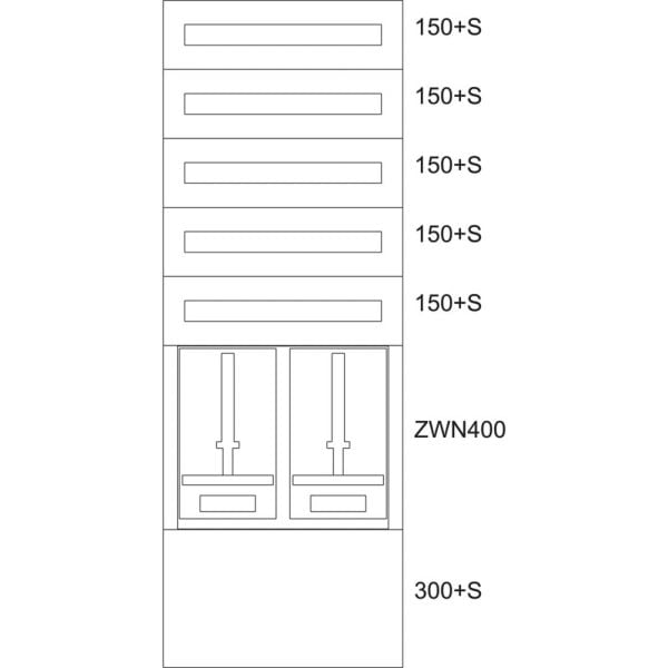 EATON - Unterputz-Zaehlerverteiler NOE