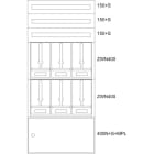 EATON - Unterputz-Zaehlerverteiler NOE