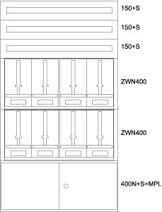 EATON - Masken-Zaehlerverteiler NOE