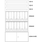 EATON - Masken-Zaehlerverteiler NOE