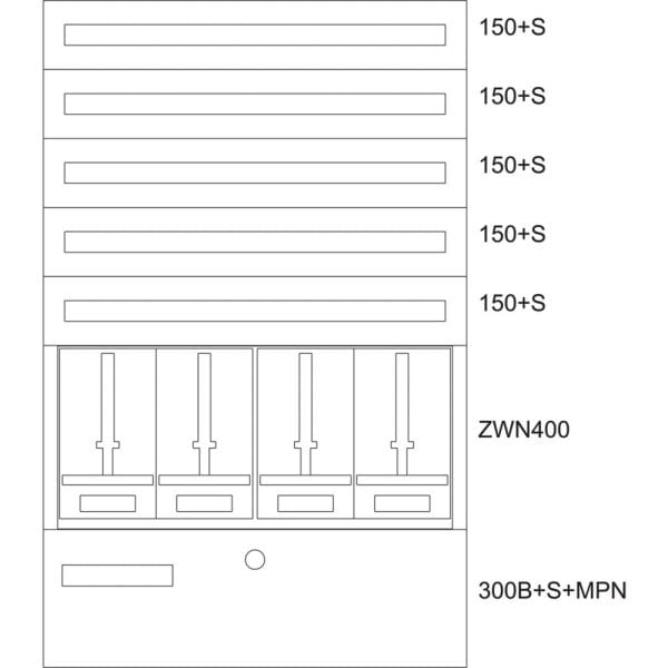 EATON - Aufputz-Zaehlerverteiler BL