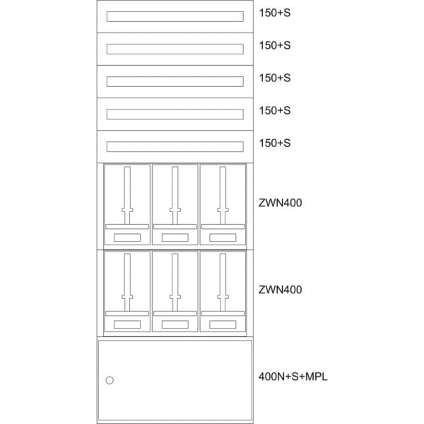 EATON - Aufputz-Zaehlerverteiler NOE
