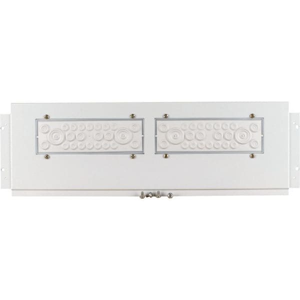 EATON - Kabeleinführung / Flanschplatte für B=400mm, Durchsteckflansch, weiß