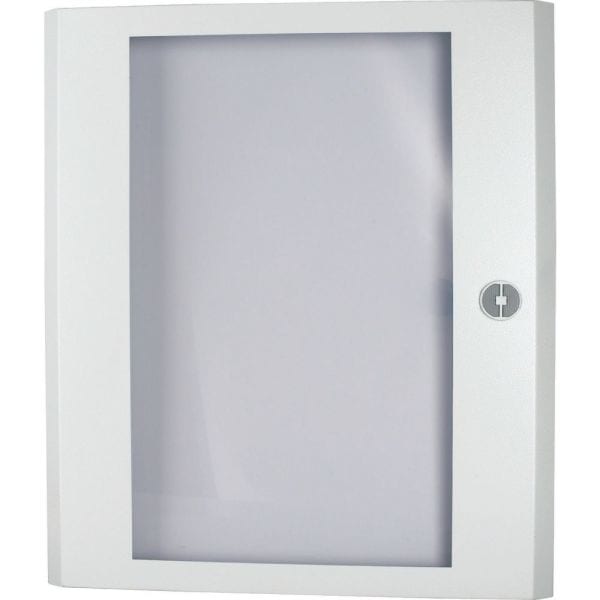 EATON - Stahlblechtür transparent mit Drehriegelverschluss HxB=400x600mm, weiß