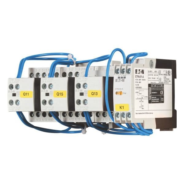 EATON - Stern-Dreieck-Schützkombination, 380 V 400 V: 5,5 kW, 24 V DC, Gleichstrombetätigung