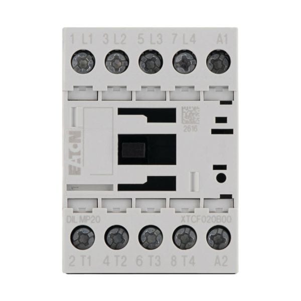 EATON - Leistungsschütz, 4-polig, Wechselstrombetätigung, AC-1: 22 A, 42 V 50 Hz, 48 V 60 Hz, Schraubklemmen