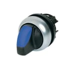 EATON - Leuchtwahltaste, RMQ-Titan, mit Knebelgriff, rastend, 2 Stellungen, blau, Frontring Titan