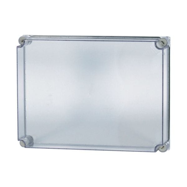 EATON - Deckel, transparent rauchgrau, HxBxT=500x375x100mm
