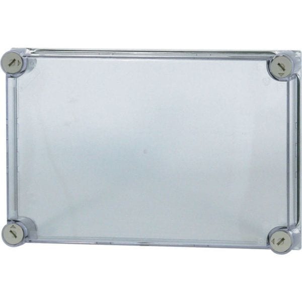 EATON - Deckel, transparent rauchgrau, HxBxT=250x375x50mm